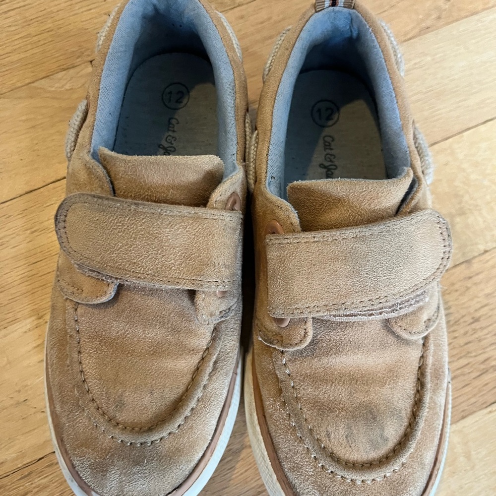 Tan Suede Loafers - perfect for school